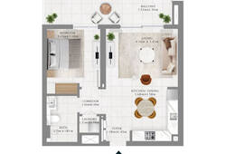 1 bedroom apartment